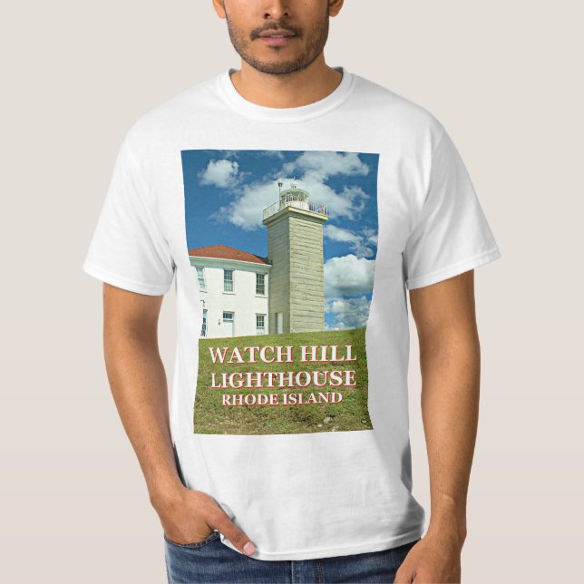 Relógio Hill, Rhode Island T-Shirt (Frente)