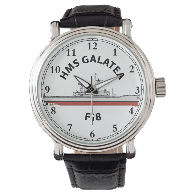RELÓGIO HMS GALATEA - F18 - LEANDER ORIG WATCH (Frente)