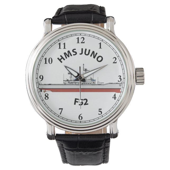 RELÓGIO HMS JUNO - F52 - LEANDER ORIG WATCH (Frente)