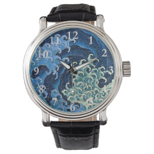 Relógio Hokusai Feminine Wave Vintage Ocean