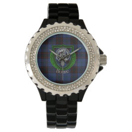 Relógio Home Scottish Clan Tartan & Crest