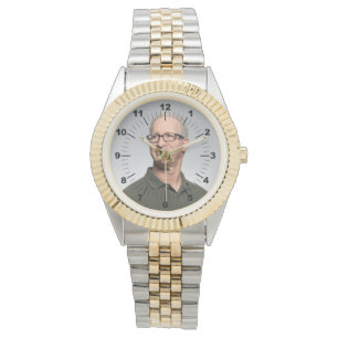 Relógio Homens - Personalizados - Dois Tom
