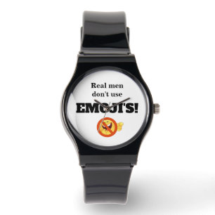 Relógio Homens Reais não usam Emoji's
