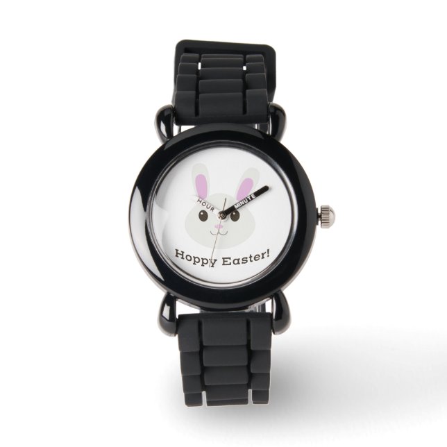 Relógio Hoppy Easter Bunny (Frente)