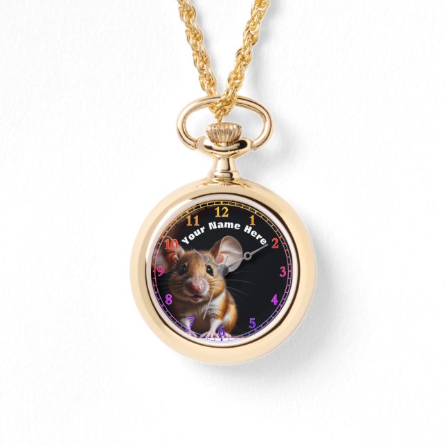 Relógio Hora do mouse (Frente)