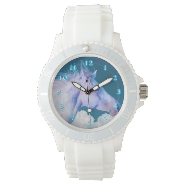 RELÓGIO HORSE FURY WIND NO CABELO (Frente)