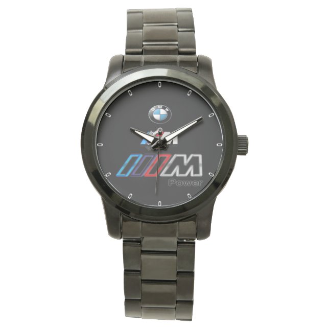Relógio Hot item Bmw Engine Stainless Steel Quartz Watch (Frente)
