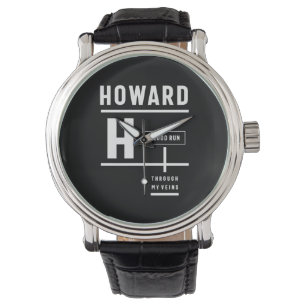 Relógio Howard Personalizated Name Birthday Gift