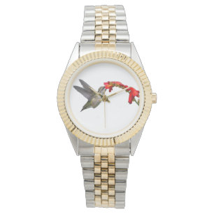 Relógio Hummingbird E Crocosmia