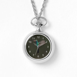 Relógio Hummingbird em voo