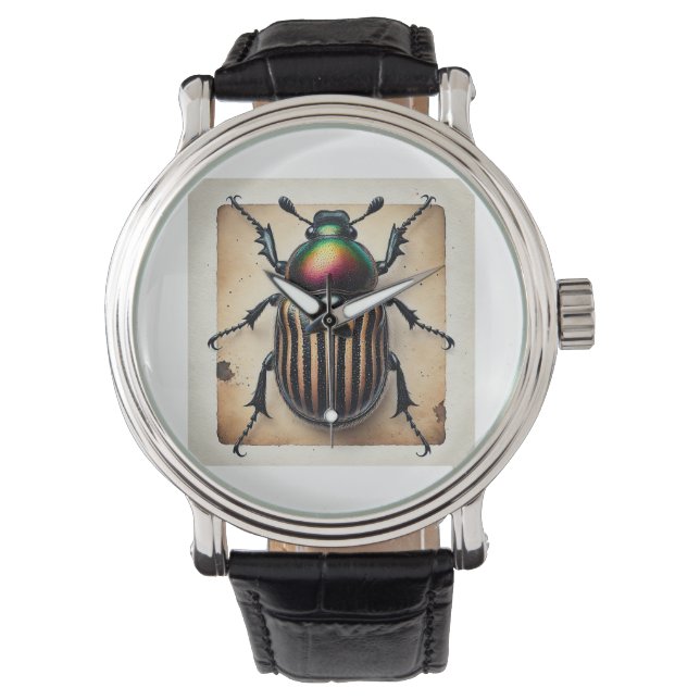 Relógio Hyperplatys beetle 180924IREF203 - Watercolor (Frente)