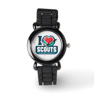 Relógio I Heart Scouts Girl Scouting Watch