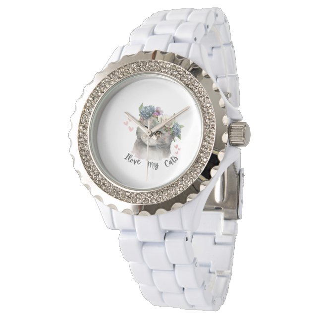 Relógio I love my cats  (Angular)