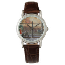 Ice Skating Rink em inverno (por Konstantin Somov)