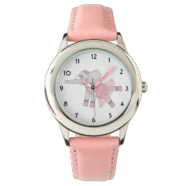 Relógio Illusima Ballerina Elephant Pink Kies Watch