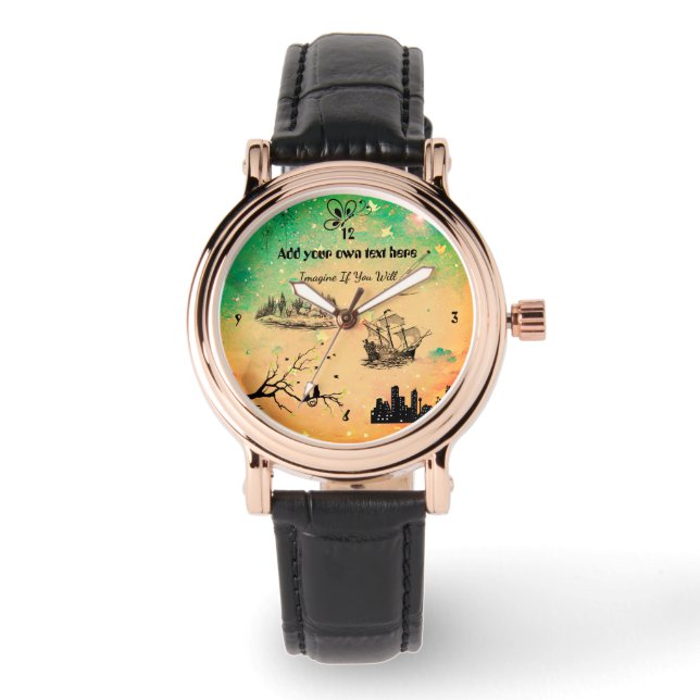 Relógio "Imagine se" Assistentes femininos (Frente)