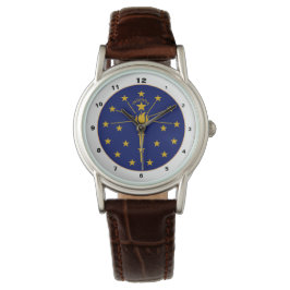 Relógio Indiana Flag & Indiana fashion USA /design watch