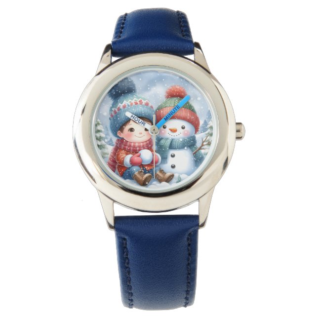 Relógio infantil eWatch Festivo Natal (Frente)