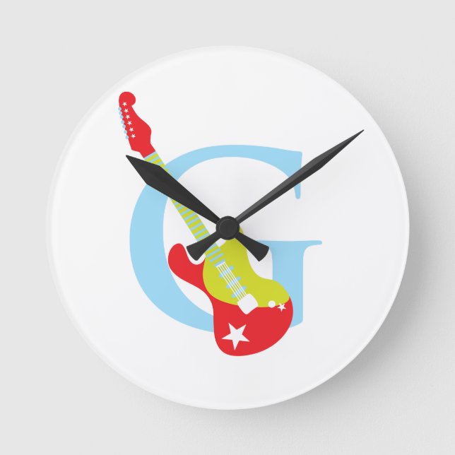 Relógio inicial - letra G (Frente)