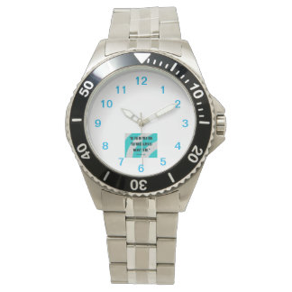 Relógio Inspiration Men's Stainless Steel Bracelet Watch