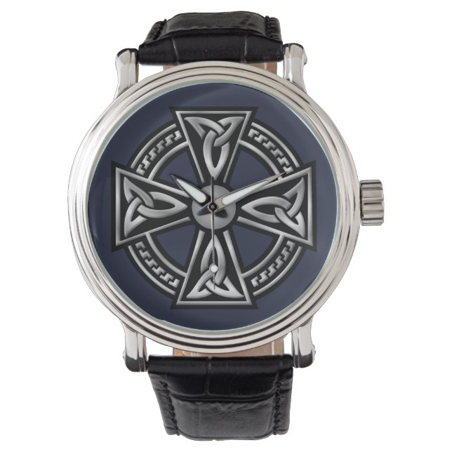 Relógio Irish Celtic Cross Watch (Frente)
