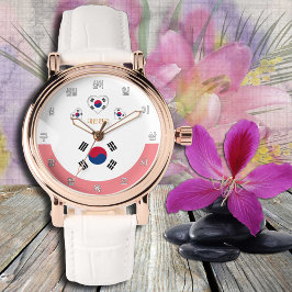 Relógio Irish Flag watch, Hearts, Love South Korea