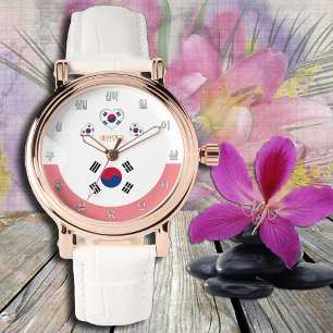 Relógio Irish Flag watch, Hearts, Love South Korea
