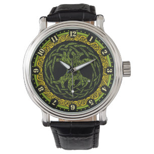 Relógio Irish Tree of Life Watch