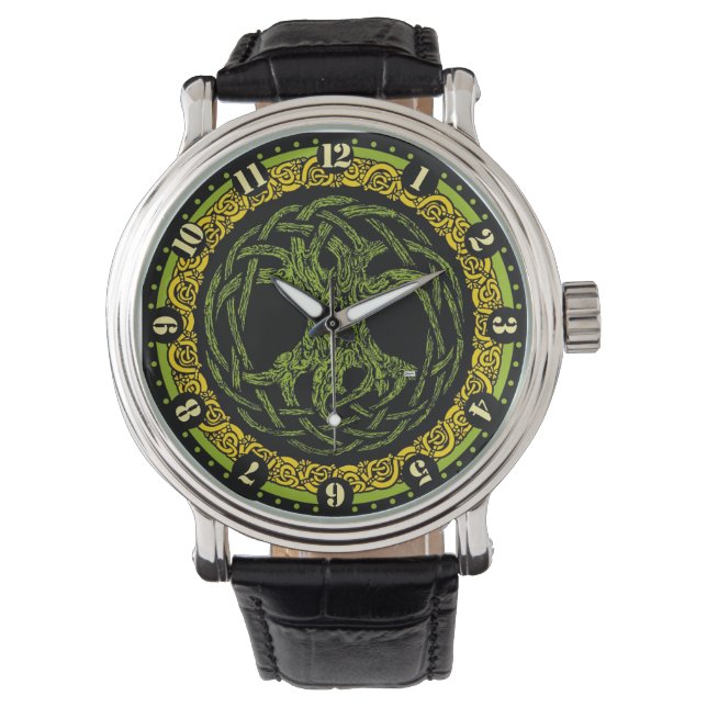 Relógio Irish Tree of Life Watch (Frente)