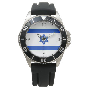 Relógio Israel Flag (Israel) Watch