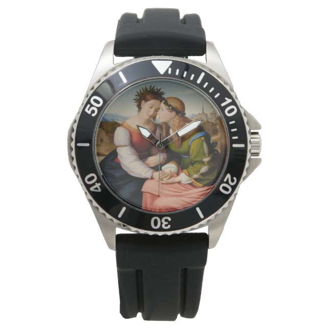 Relógio Itália e Alemanha (Itália e Alemanha como Irmãs) (Frente)