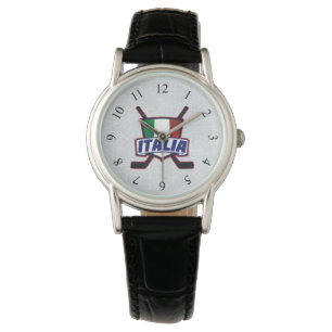 Relógio Itália Hockey su Ghiaccio Watch
