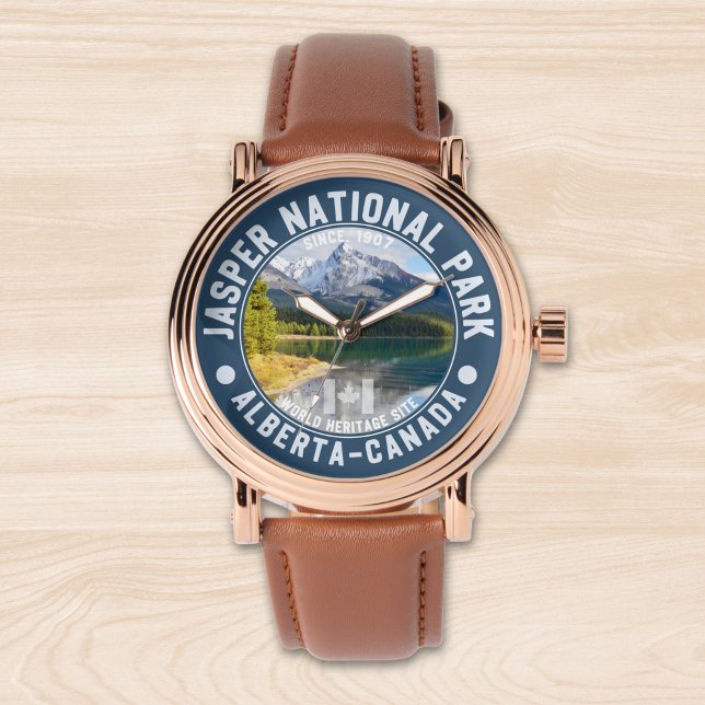 Relógio Jasper National Park, Canadian Rockies (Criador carregado)