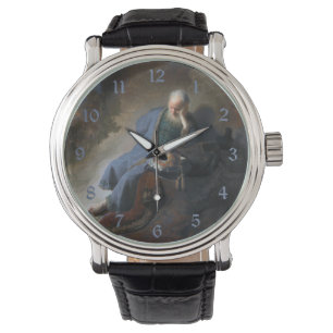 Relógio Jeremias lamentando a queda de Jerusalém, Rembrand