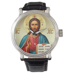 Relógio Jesus Cristo filho de Deus 