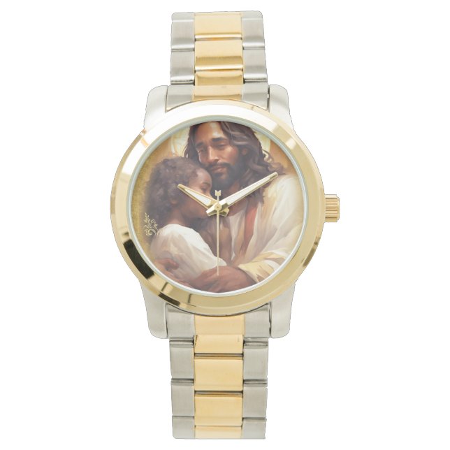 Relógio Jesus e Criança (Frente)