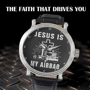 Relógio Jesus é Meu Airbag