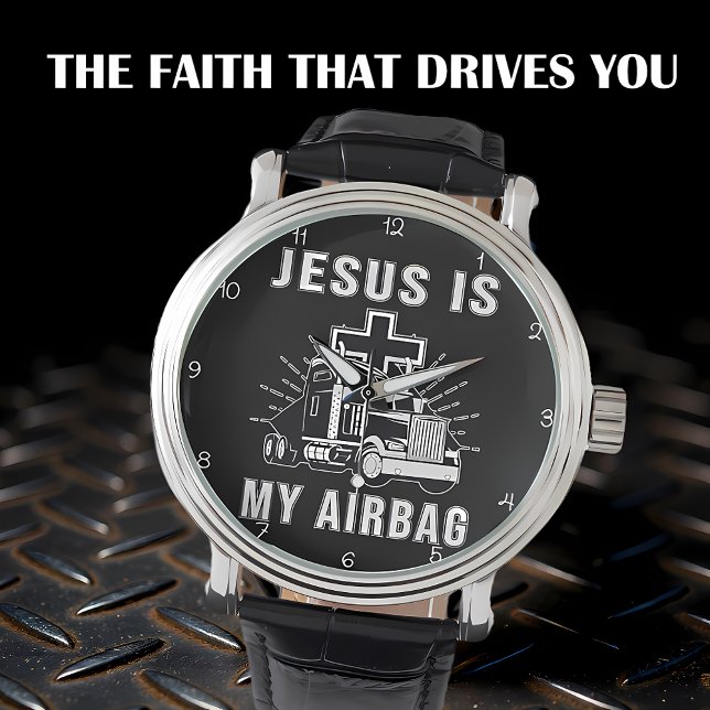 Relógio Jesus é Meu Airbag (Criador carregado)