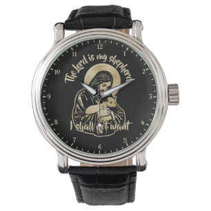 Relógio Jesus Pastor Cuidadoso