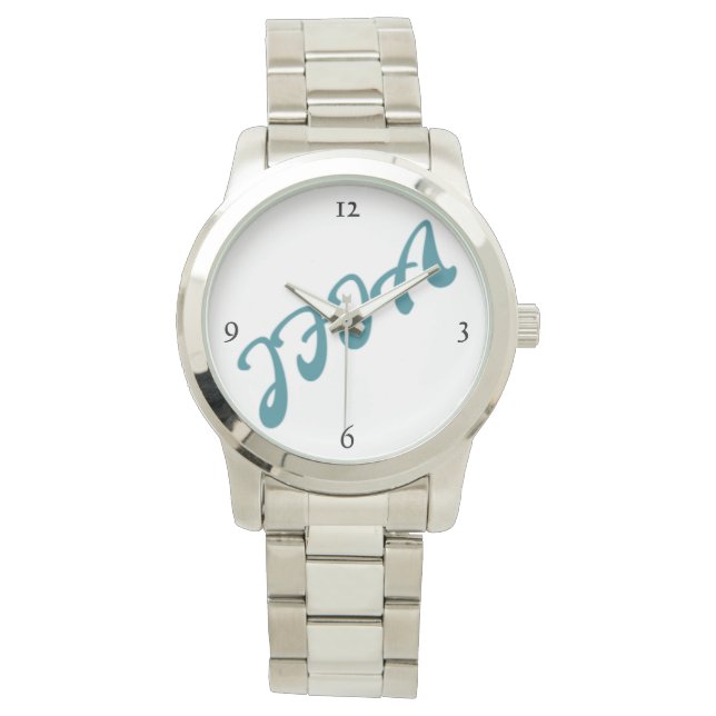 Relógio JFIA Deri Mens Silver Watch (Frente)