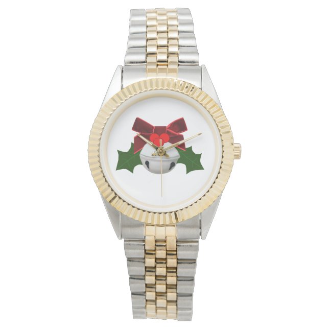 Relógio Jingle Bell Ornament eWatch Watch (Frente)