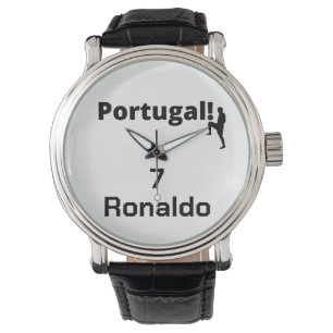 Relógio Jogador de Futebol Português personalizável