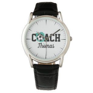 Relógio Jogador de treinador de futebol - Escória - Tinta 