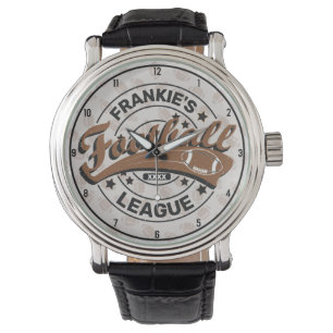 Relógio Jogo Personalizado do Jogador da Liga de Futebol