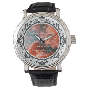 Relógio John 3:16 Wall Watch