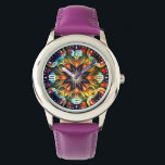 Relógio Kaleidoscope Mandala Flower Design- 23091<br><div class="desc">Kaleidoscope Mandala Flower Design- 23091</div>