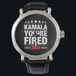 Relógio Kamala Você Está Demitida Kamala Harris 2024<br><div class="desc">Kamala Você Está Demitida Kamala Harris 2024</div>
