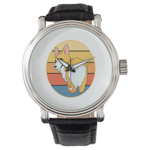 Relógio Kawaii Corgi