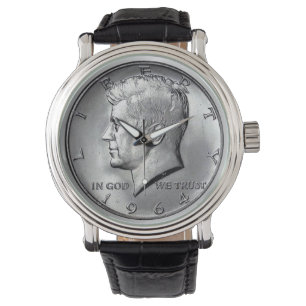 Relógio Kennedy Half Dollar