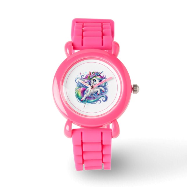 Relógio Kids Classic Unicorn (Frente)